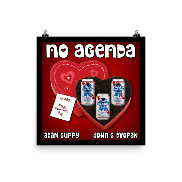 NO AGENDA 1321 - cover art poster print