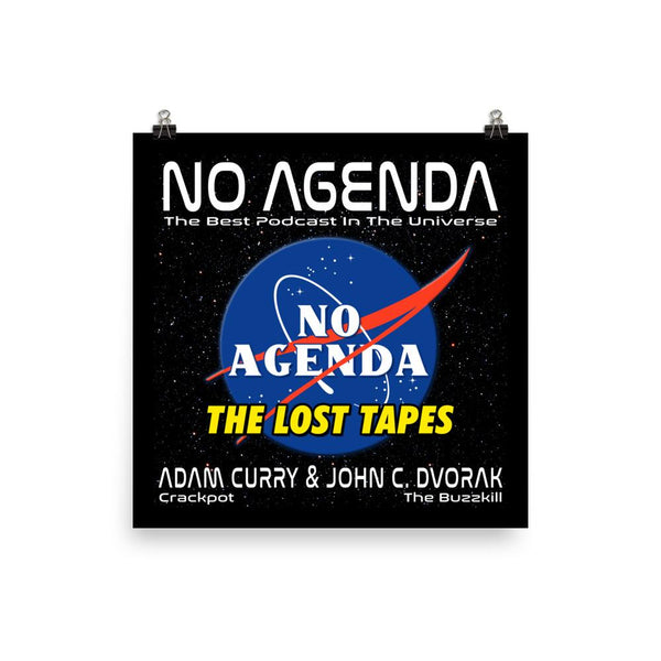 NO AGENDA 1153 - cover art poster print
