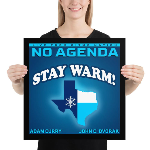 NO AGENDA 1322 - cover art poster print