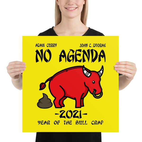 NO AGENDA 1320 - cover art poster print