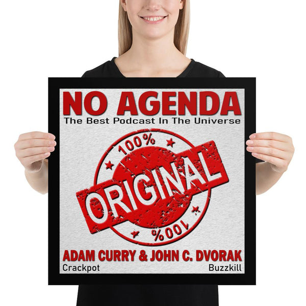 NO AGENDA 1192 - cover art poster print