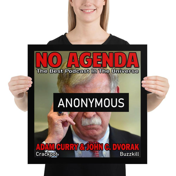 NO AGENDA 1189 - cover art poster print