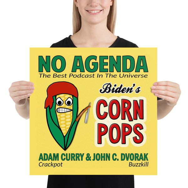 NO AGENDA 1174 - cover art poster print