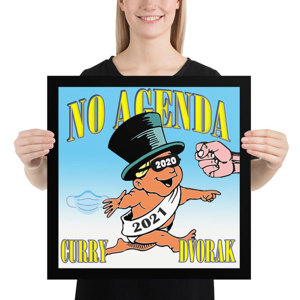 NO AGENDA 1308 - cover art poster print