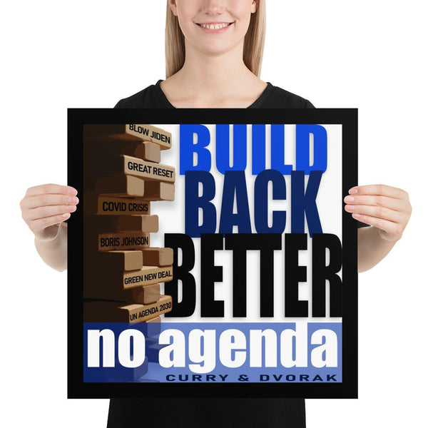 NO AGENDA 1282 - cover art poster print