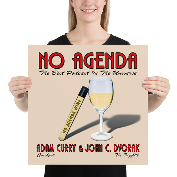 NO AGENDA 1148 - cover art poster print