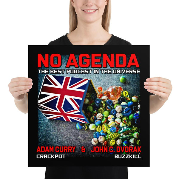 NO AGENDA 1218 - cover art poster print