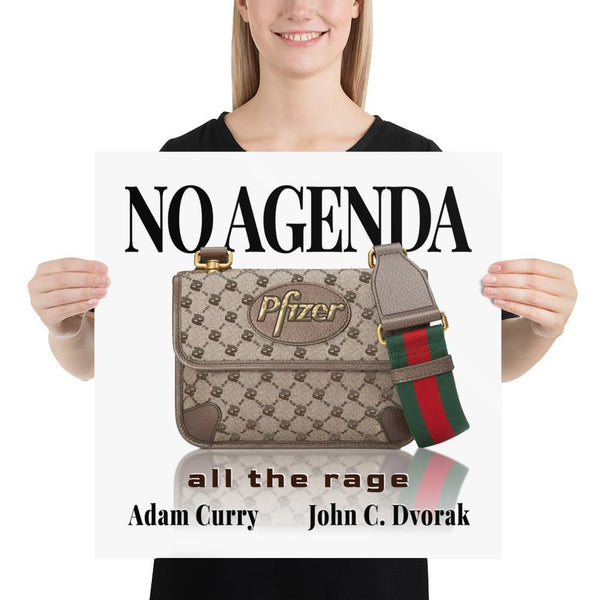 NO AGENDA 1343 - cover art poster print