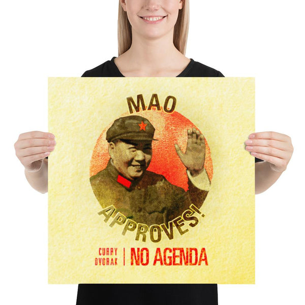 NO AGENDA 1342 - cover art poster print