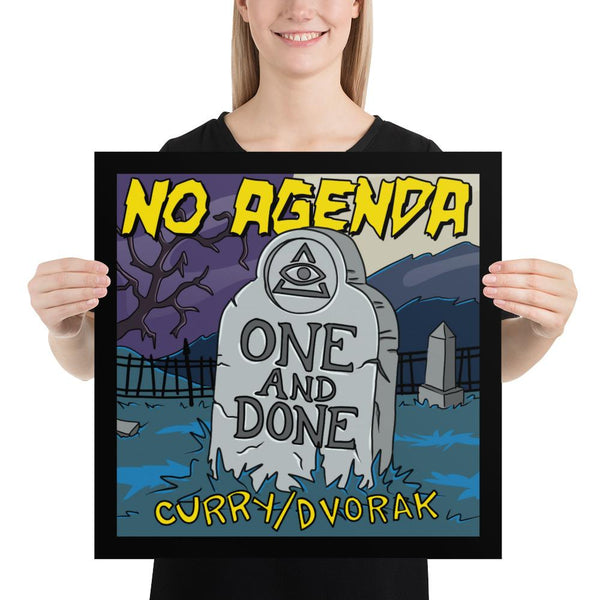 NO AGENDA 1349 - cover art poster print