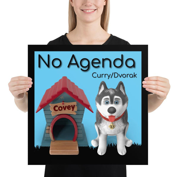 NO AGENDA 1350 - cover art poster print