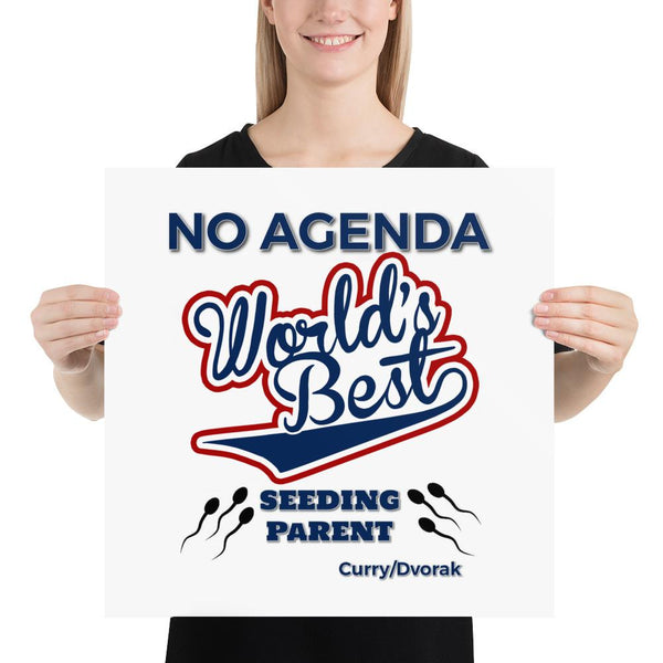 NO AGENDA 1357 - cover art poster print