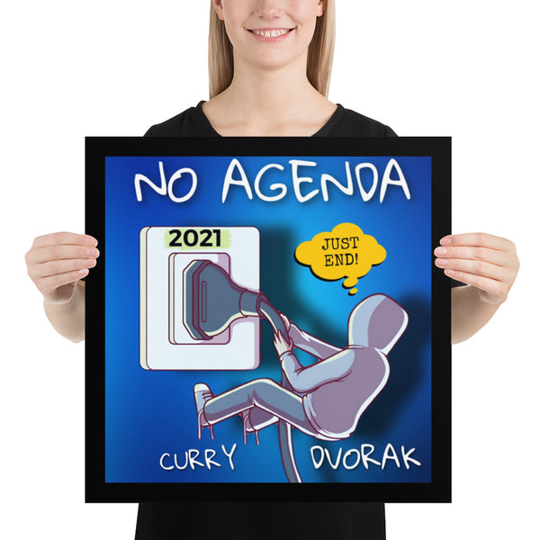 NO AGENDA 1412 - cover art poster print