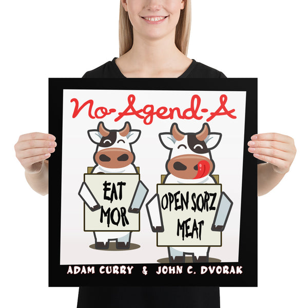 NO AGENDA 1413 - cover art poster print