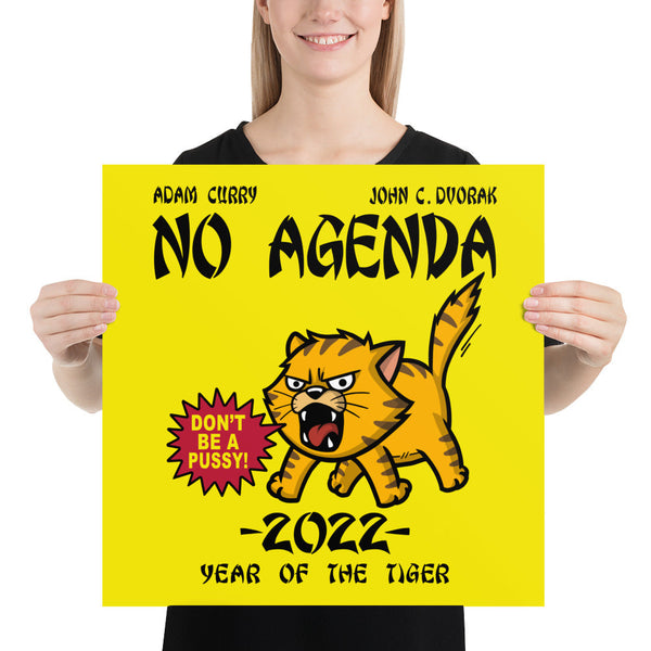 2022 YEAR OF THE TIGER - art print