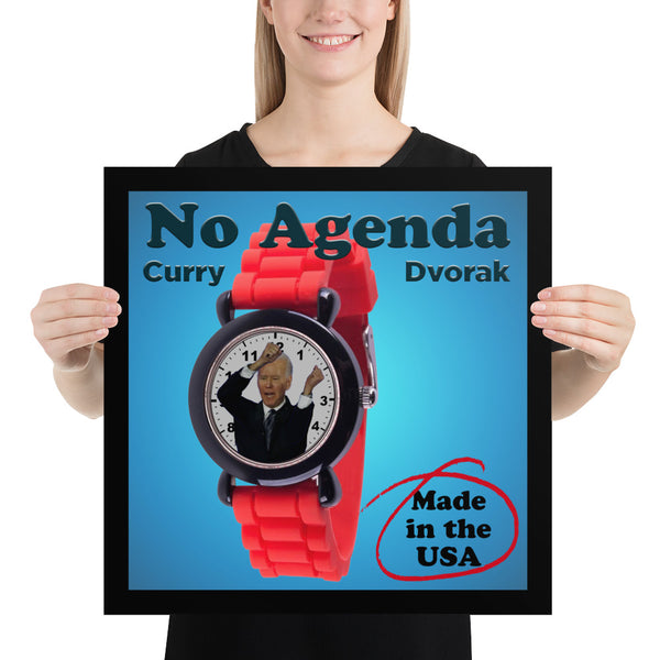 NO AGENDA 1433 - cover art poster print