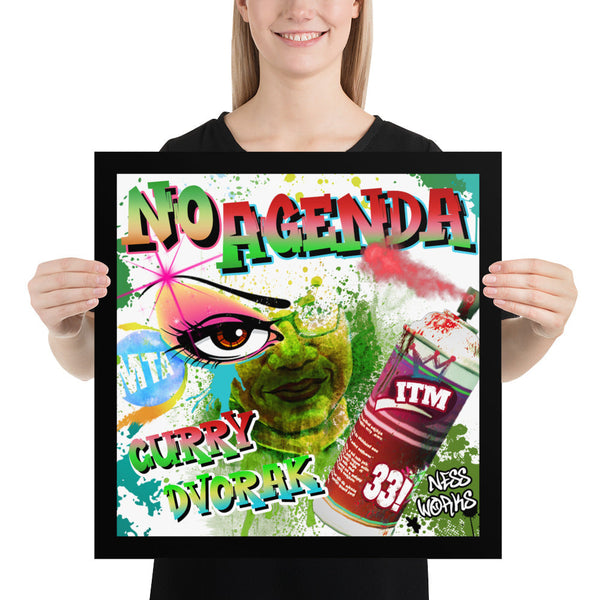 NO AGENDA 1442 - cover art poster print
