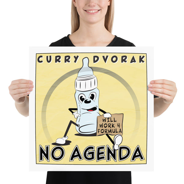 NO AGENDA 1451 - cover art poster print