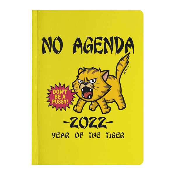 2022 YEAR OF THE TIGER - YLW - softcover notebook