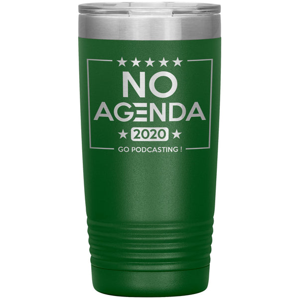 NO AGENDA 2020 - 20 oz tumbler