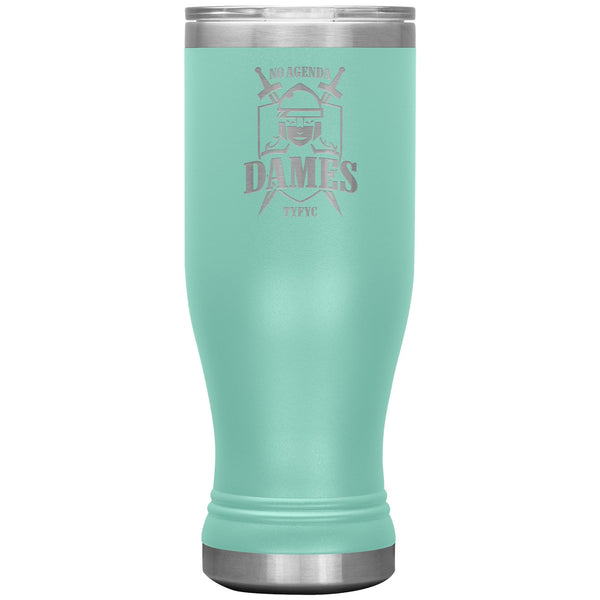 NO AGENDA DAMES - 20 oz boho tumbler