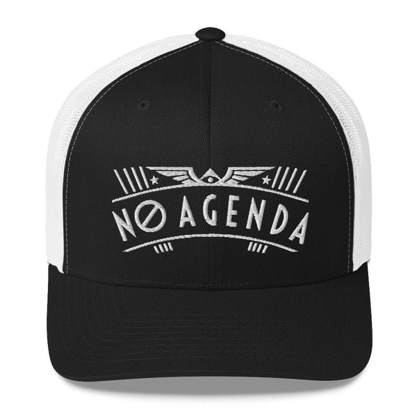 NO AGENDA RALLY - mid trucker hat