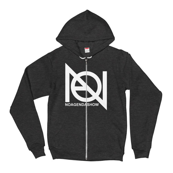 NO AGENDA SHOW - zipper hoodie