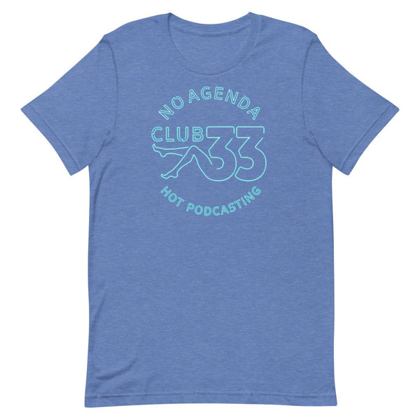 NO AGENDA CLUB 33 - tee shirt