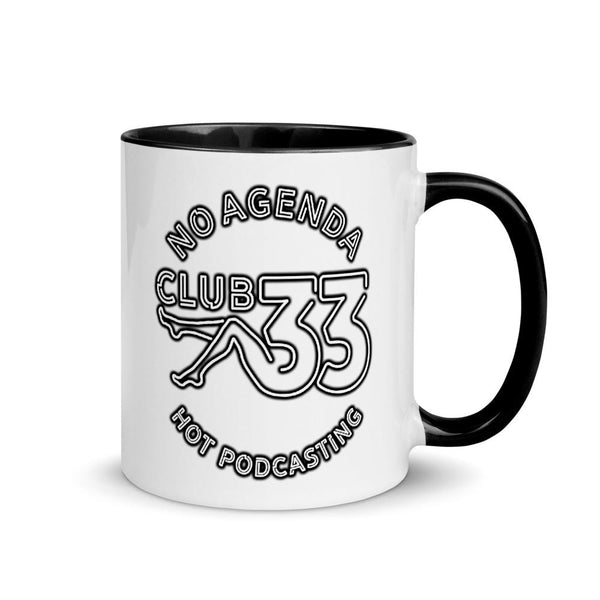 NO AGENDA CLUB 33 - accent mug