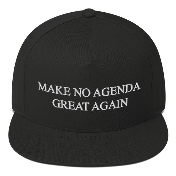MAKE NO AGENDA GREAT AGAIN - high snapback hat