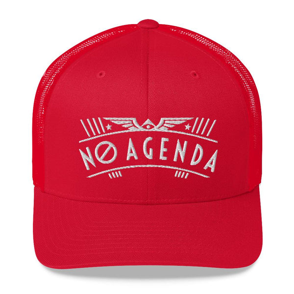 NO AGENDA RALLY - mid trucker hat