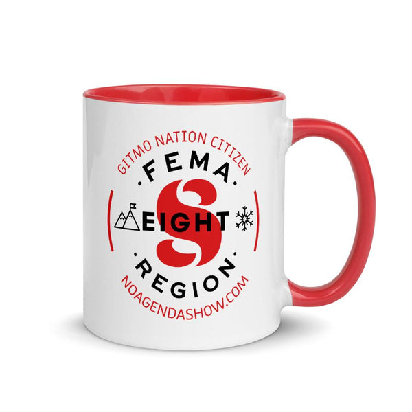 FEMA REGION EIGHT - accent mug