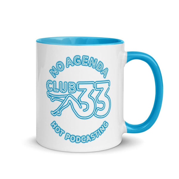 NO AGENDA CLUB 33 - accent mug