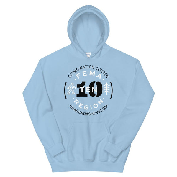 FEMA REGION TEN - pullover hoodie