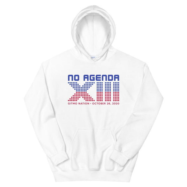 NO AGENDA 13 YEARS - pullover hoodie