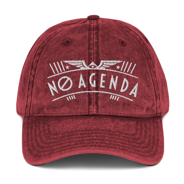 NO AGENDA RALLY - vintage hat