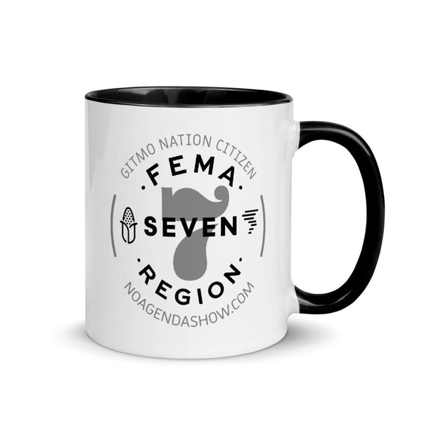FEMA REGION SEVEN - accent mug