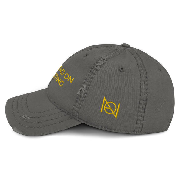 DONT TREAD ON PODCASTING - distressed hat