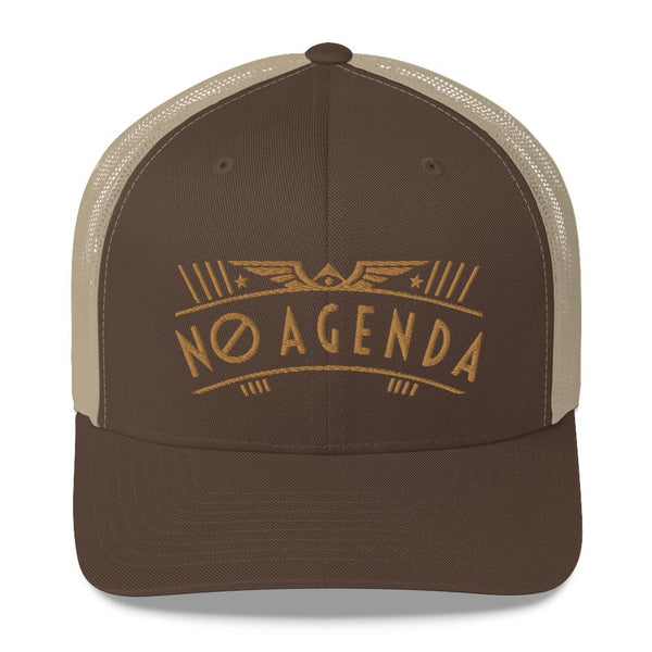 NO AGENDA RALLY - mid trucker hat