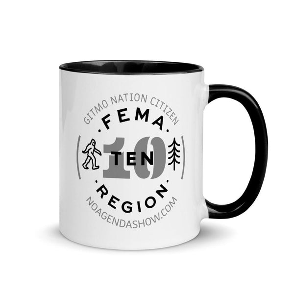 FEMA REGION TEN - accent mug