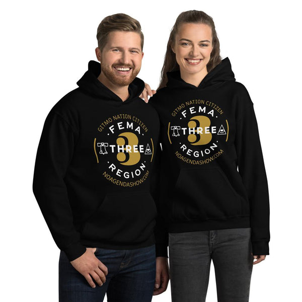 FEMA REGION THREE - pullover hoodie