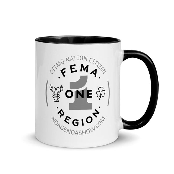 FEMA REGION ONE - accent mug