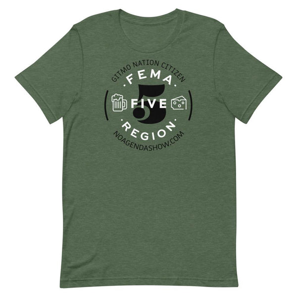 FEMA REGION FIVE - tee shirt