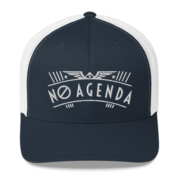 NO AGENDA RALLY - mid trucker hat