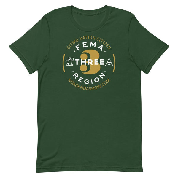 FEMA REGION THREE - tee shirt