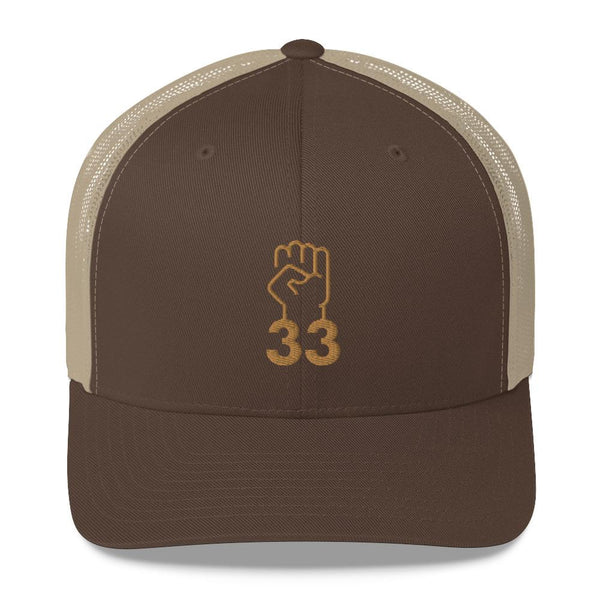 NO AGENDA 33 - mid trucker hat