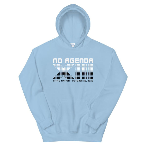 NO AGENDA 13 YEARS - pullover hoodie