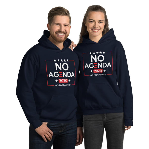 NO AGENDA 2020 - pullover hoodie