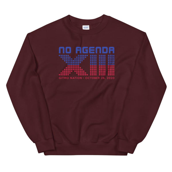 NO AGENDA 13 YEARS - sweatshirt