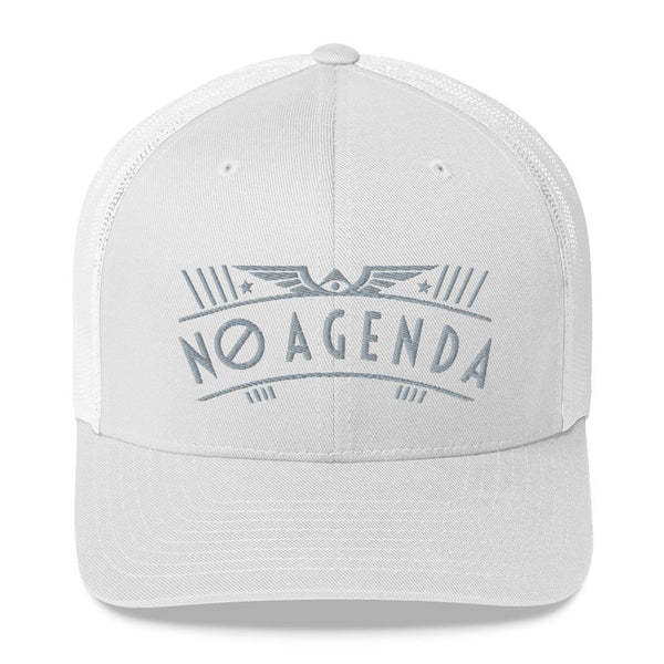 NO AGENDA RALLY - mid trucker hat